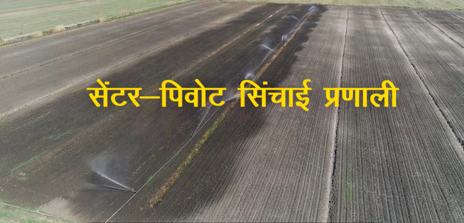 Centre Pivot Irrigation Field System (Hindi)