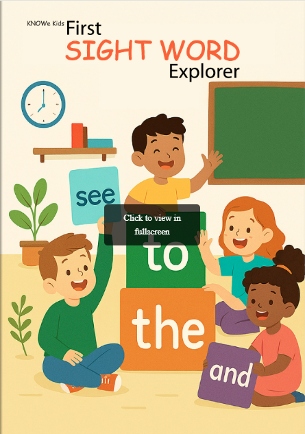 First Sight Word Explorer