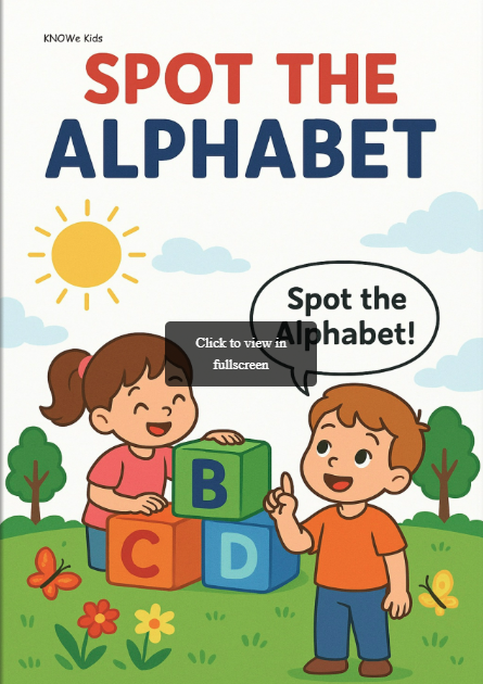 Spot The Alphabet